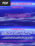 Slide sobre Coesão e Coerência