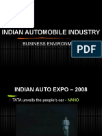 Indian Automobile Industry: Business Environment
