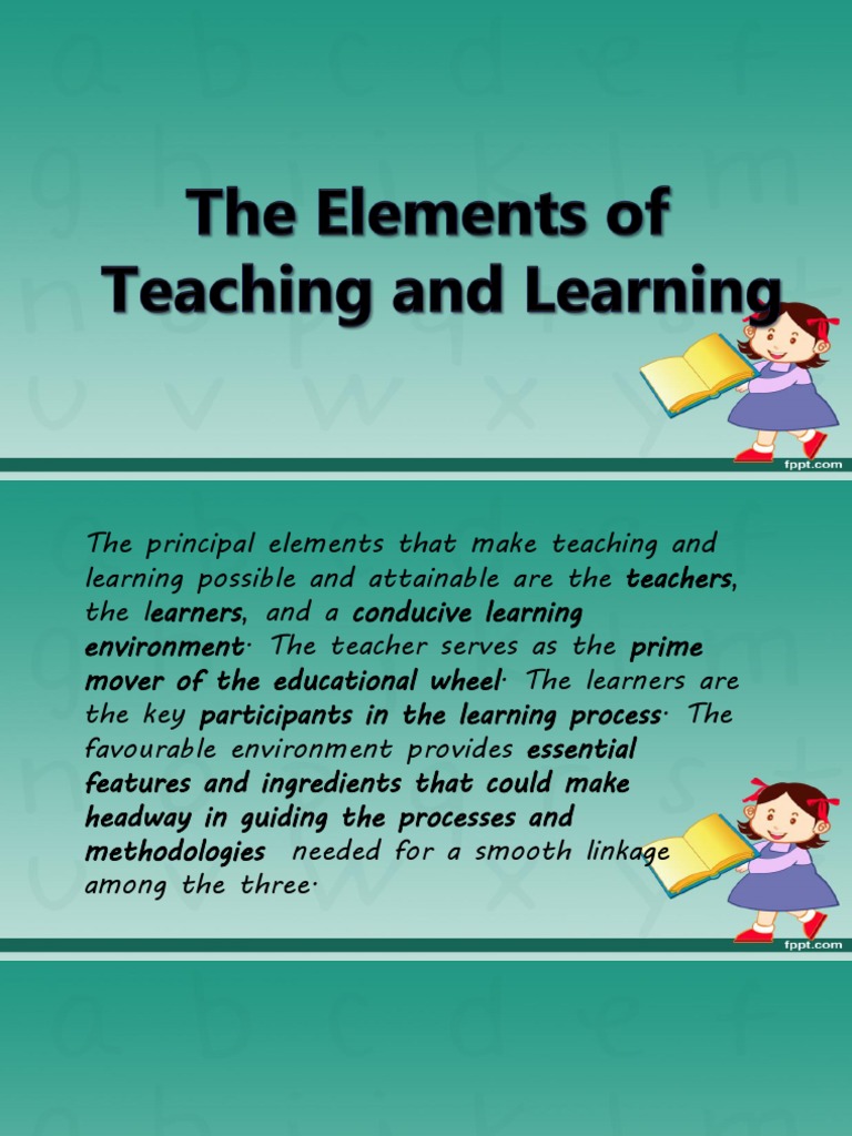 Elements of Teaching PDF Learning Teachers