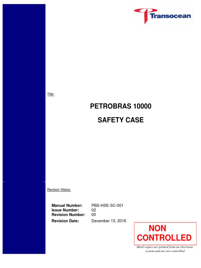 Pbs Safety Case Iss02 Rev00 Dec 13th 2016 Pbs Hse Sc 001 Pdf
