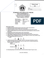 Soal TryOut Bhs. Inggris Paket 12 2014-2015 PDF