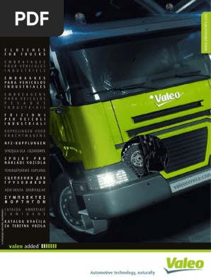 Valeo Heavy Duty Truck Transmission Systems Clutches 16 Pdf Car Kinematics