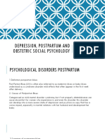 Depression, postpartum and obstetric Social Psychology.pptx