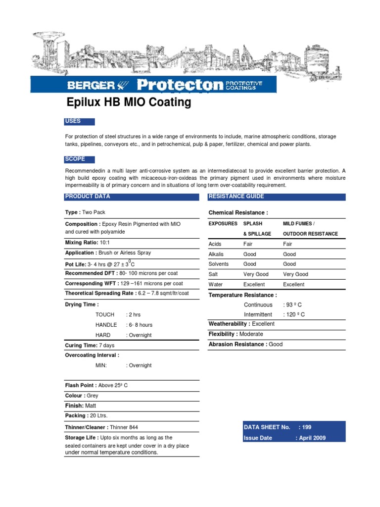 Epilux HB MIO CoatingGrey PDF PDF Epoxy Chemical Substances