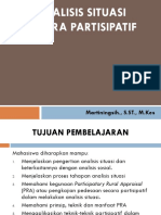 Analisis Situasi Secara Partisipatif