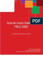 Guia de Livros Didáticos do PNLD 2008 para Língua Portuguesa