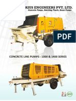 Concrete Line Pump 1000 1400 Series PDF