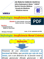 UNIDAD III - Nefrologia - Insuficiencia Renal Cronica - Fernanda Pineda Gea - Medicina Interna - UNICA