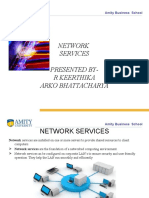Network Services Presented By-R Keerthika Arko Bhattacharya