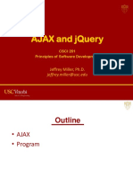 Ajax and Jquery: Jeffrey Miller, PH.D