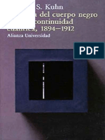 Thomas Kuhn - La Teoria Del Cuerpo Negro y La Discontinuidad Cuantica 1894-1912