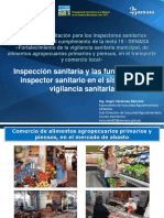 Inspección Sanitaria y Funciones Del Inspector Sanitario