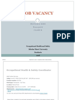 Job Vacancy Maulida R0215066