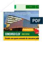 Edital Verticalizado CLDF Conhecimentos Gerais Consultor Legislativo