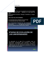 Educacion Universitaria en El Peru