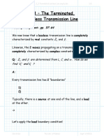 2.3 - The Terminated, Lossless Transmission Line: Reading Assignment