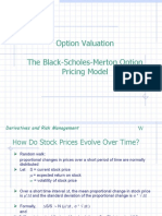 Option Valuation The Black-Scholes-Merton Option Pricing Model