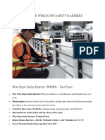 Flexible Wire Rope Safety Barriers