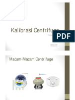 Kalibrasi Centrifuge PDF