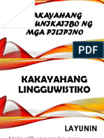 Kakayahang Lingguwistiko