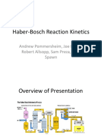 Haber-Bosch Ammonia Reaction