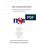 Mengukur Kualitas Air Menggunakan Turbidimeter, TDS Meter, dan pH Meter