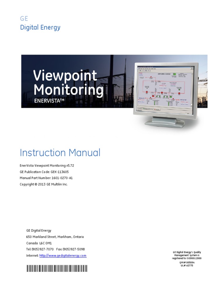 Instruction Manual: Digital Energy | PDF | Menu (Computing) | Switch