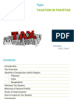 Tax System in Pakistan PDF