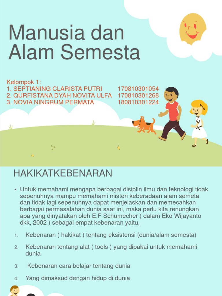 Manusia Dan Alam Semesta