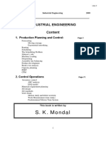 Industrial Engineering 2009 by S K Mondal