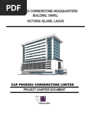 Project Charter for Cornerstone HQ Office Building March 2016