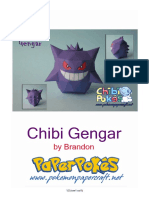 Chibi Gengar Paperpokes