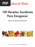 100 Receitas Saudáveis Para Emagrecer