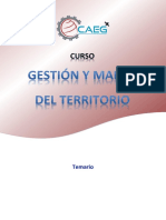 Estructura Del Curso - Gestión y Mapeo Del Territorio Con ArcGIS PDF