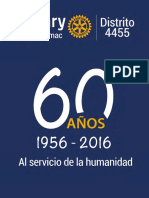 60 años de trayectoria de Rotary Club El Rímac