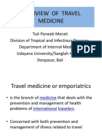 Overview of Travel Medicine