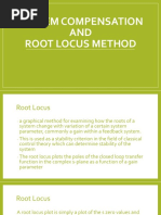 System Compensation AND Root Locus Method