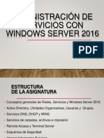 Administracion Windows Server 2016