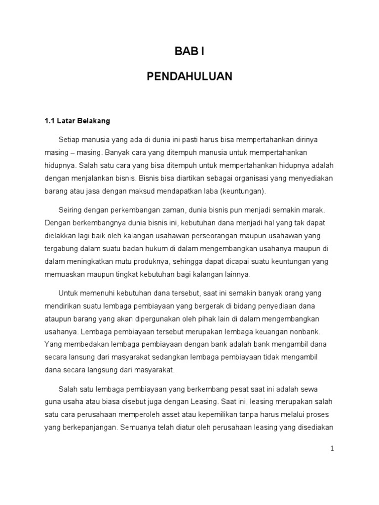 Makalah Leasing