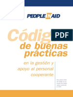 Código de Buenas Practicas Con Trabajadores Humanitarios