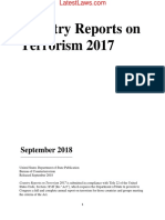 Country Report On Terrorism, 2017 USA