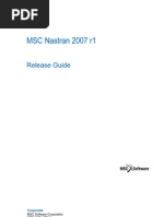 Nastran 2007r1 Release Guide