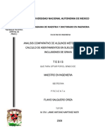 Análisis Comparativo de Algunos Métodos Usuales de Cálculo de Asentamientos en Suelos Blandos Con Inclusiones de Grava