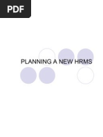 Planning for an HRMS