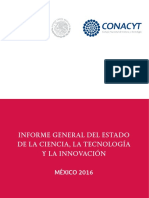 Informe Gral Del Edo de La CTI México 2016 PDF