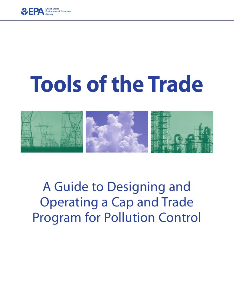 Cap and Trade Program Design Guide | PDF | Emissions Trading | Air ...