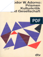 ADORNO, Theodor; Prismen Kulturkritik und Gesellschaft; Frankfutr, Suhrkamp, 1955.pdf