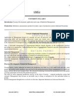 UNIT-1 Industrial Management B Tech VI sem (Detailed Notes).pdf
