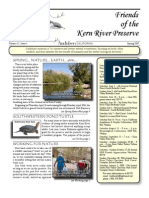 Spring 2007 Friends of Kern River Preserve Newsletter