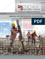 Manual de preparación del concreto